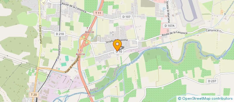 localisation de l'entreprise PASQUALINI VIANDES à LUCCIANA