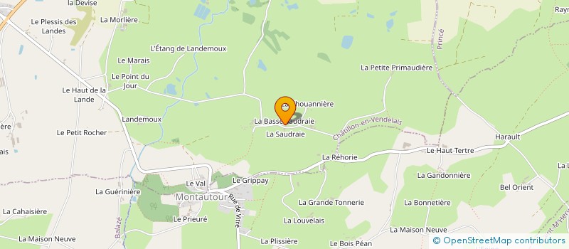 localisation de l'entreprise PASQUET  CHATILLON-EN-VENDELAIS