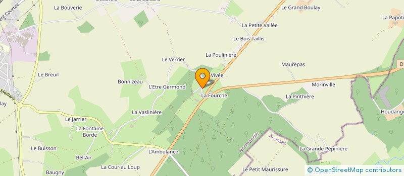 localisation de l'entreprise PASQUET MAXIME à SABLONS-SUR-HUISNE