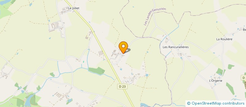 localisation de l'entreprise PASQUIER  LA BOISSIERE-DE-MONTAIGU