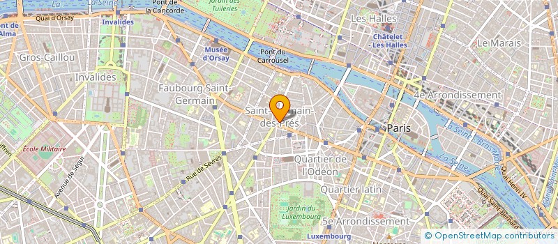 localisation de l'entreprise PASQUIER CATHY SAS  PARIS