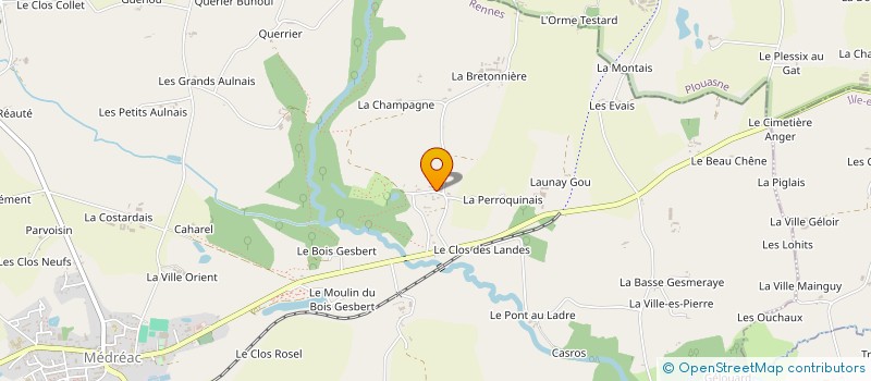 localisation de l'entreprise PASQUIER COMPETITION  MEDREAC