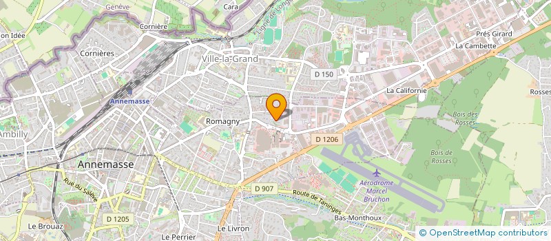 localisation de l'entreprise PASQUIER INVESTISSEMENT à ANNEMASSE