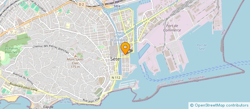 localisation de l'entreprise PASQUIER LETOUT INDIVISION  SETE