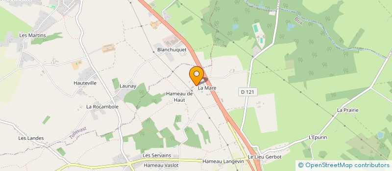 localisation de l'entreprise PASQUIER LOISIRS  BRIX