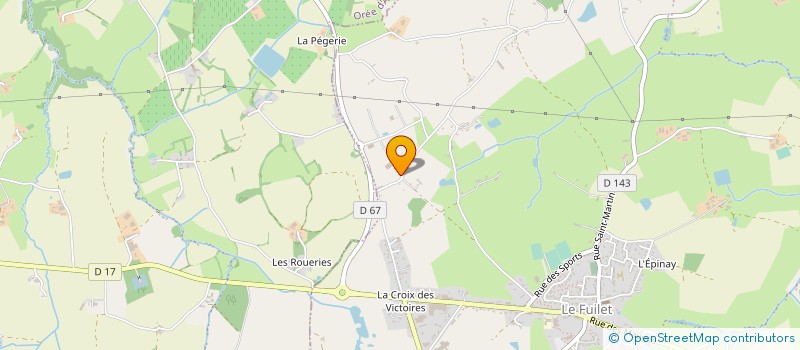 localisation de l'entreprise PASQUIER MANUTENTION NEGOCE à MONTREVAULT-SUR-EVRE
