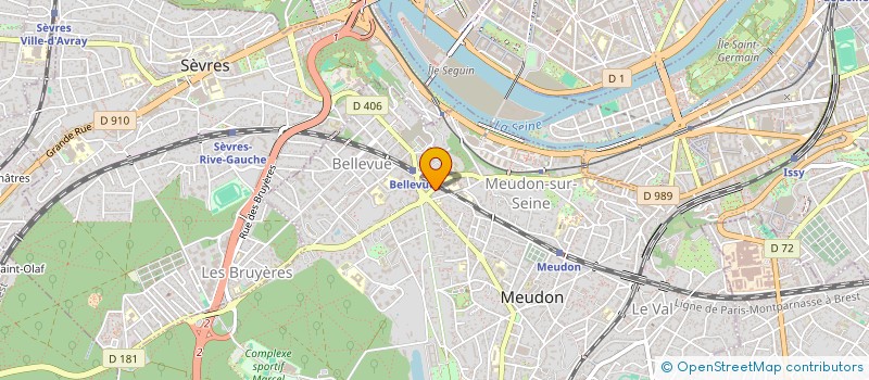 localisation de l'entreprise PASREN INVEST  MEUDON