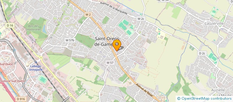 localisation de l'entreprise PASS  SAINT-ORENS-DE-GAMEVILLE