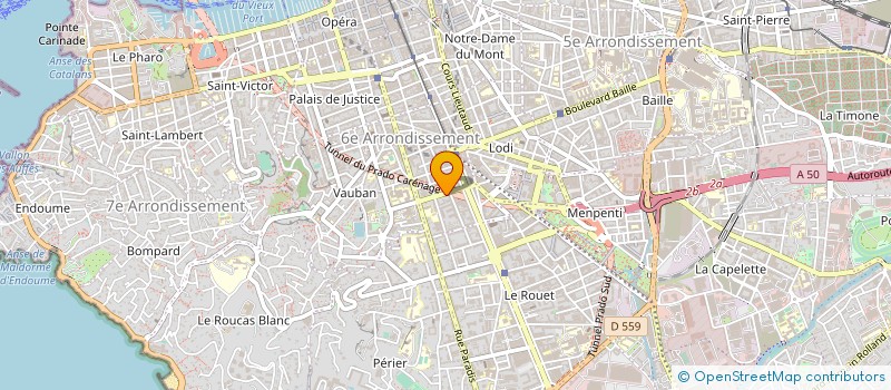 localisation de l'entreprise PASS à MARSEILLE