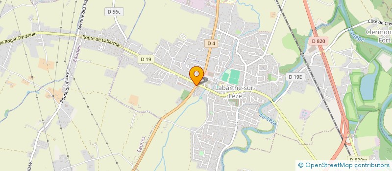 localisation de l'entreprise PASS'A LA MAISON à LABARTHE-SUR-LEZE