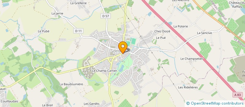 localisation de l'entreprise PASS'AGES à LE BIGNON