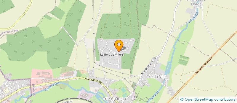 localisation de l'entreprise PASS AUTOMATION à TRIE-CHATEAU