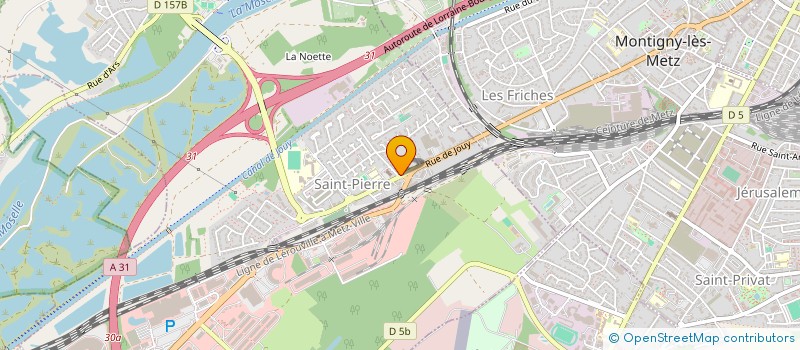 localisation de l'entreprise PASS ET REPASS SARL à MOULINS-LES-METZ