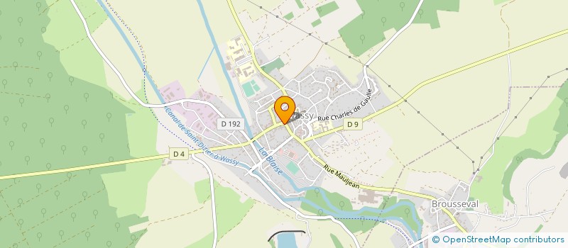 localisation de l'entreprise PASS INDUSTRIELS à WASSY