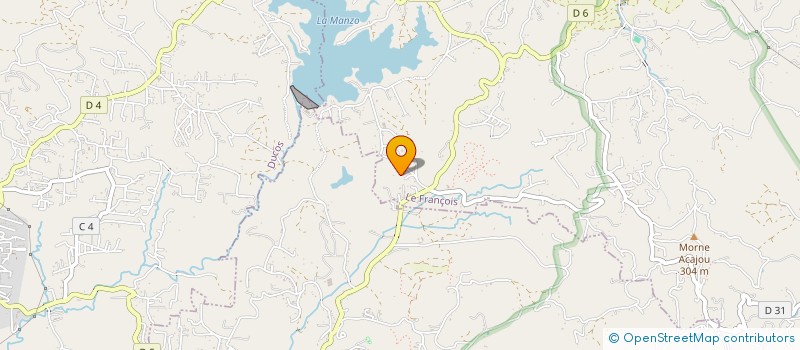 localisation de l'entreprise PASS'MARTINIQUE EURL  FRANCOIS