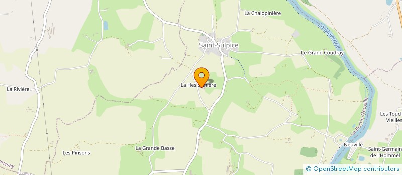 localisation de l'entreprise PASS'MISSION  VITRE