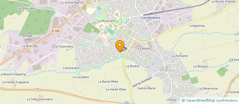 localisation de l'entreprise PASS'MY'DY à LES HERBIERS