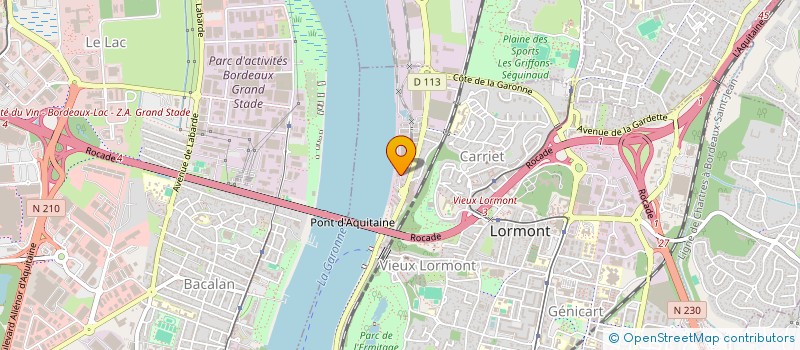 localisation de l'entreprise PASS PORT  LORMONT