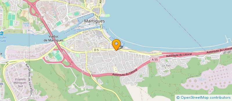 localisation de l'entreprise PASS SIT  MARTIGUES