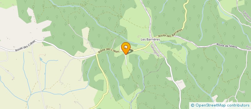 localisation de l'entreprise PASS'VINS  SALVAGNAC