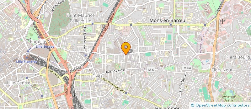 localisation de l'entreprise PASS-ZEN HOLDING à LILLE