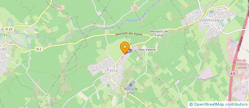 localisation de l'entreprise PASSA, AGRI-CULTURE, TRADITION, TERROIR, ECONOMIE  PASSA