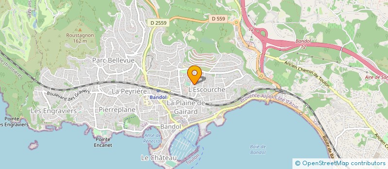 localisation de l'entreprise PASSACHRISTO à BANDOL
