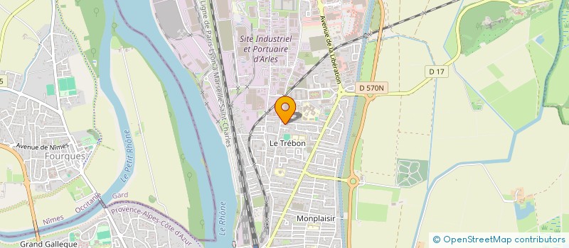 localisation de l'entreprise PASSADA à ARLES