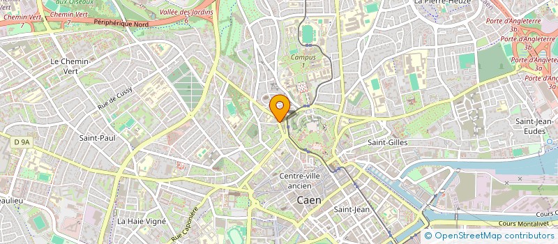 localisation de l'entreprise PASSADO 14 à CAEN