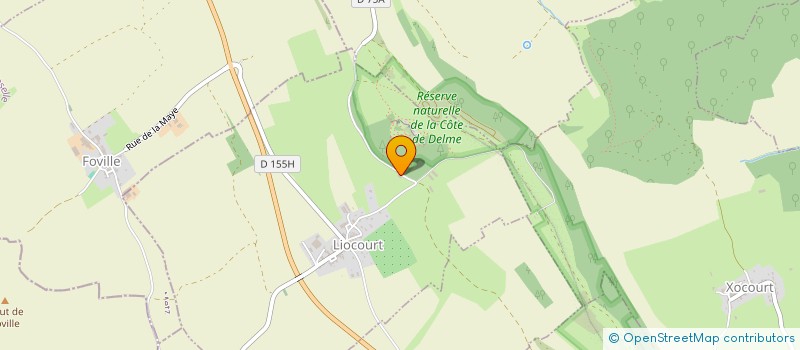 localisation de l'entreprise PASSAGA  LIOCOURT