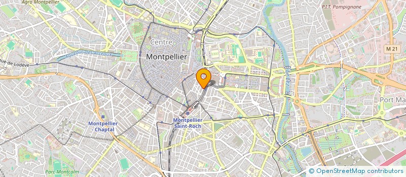localisation de l'entreprise PASSAGE à MONTPELLIER