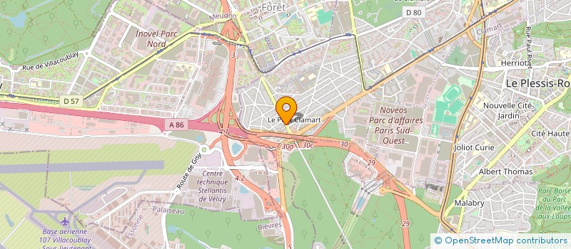 localisation de l'entreprise PASSAGE CLAMART  CLAMART