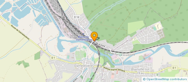 localisation de l'entreprise PASSAGE DIGOT BONSECOURS  DAMELEVIERES