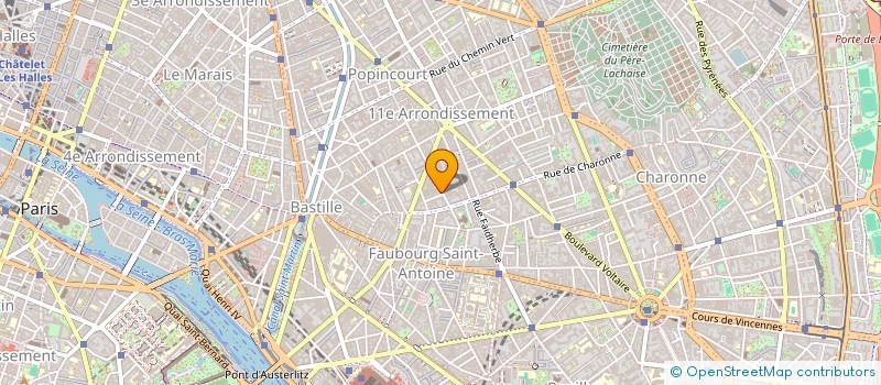 localisation de l'entreprise PASSAGE RAUCH  PARIS