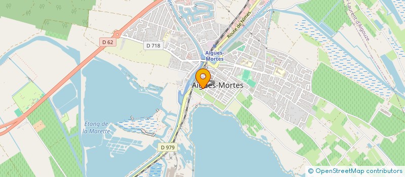 localisation de l'entreprise PASSAGE VICTOR HUGO  AIGUES-MORTES