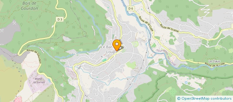 localisation de l'entreprise PASSAGERS DES SCIENCES à LE BAR-SUR-LOUP