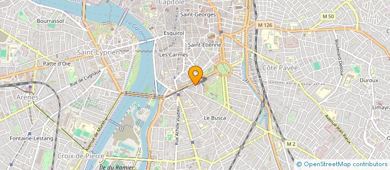 localisation de l'entreprise PASSAGES à TOULOUSE