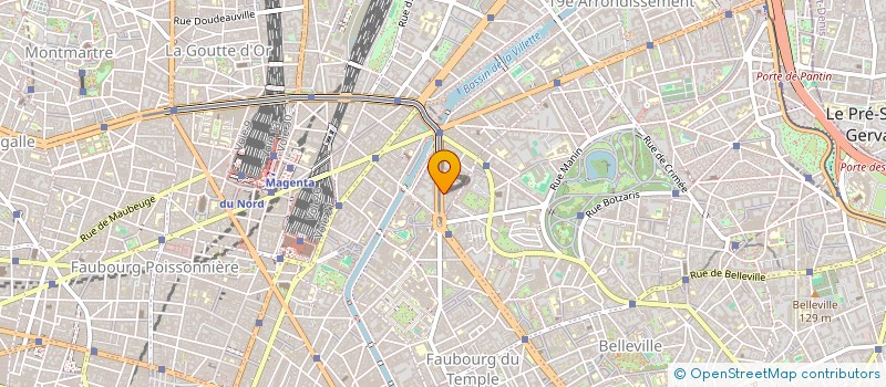 localisation de l'entreprise PASSAGES  PARIS