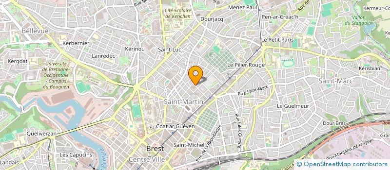 localisation de l'entreprise PASSAGES, LA MAISON QUEER ET FEMINISTE à BREST