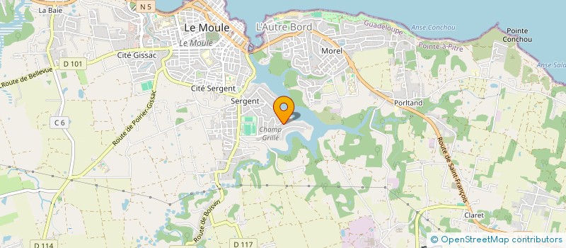 localisation de l'entreprise PASSAGRI à LE MOULE