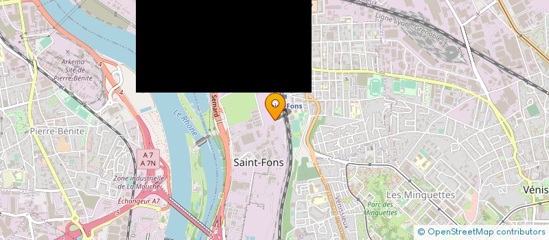 localisation de l'entreprise PASSANI & EDL à SAINT-FONS