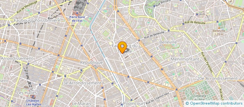 localisation de l'entreprise PASSARITO  PARIS