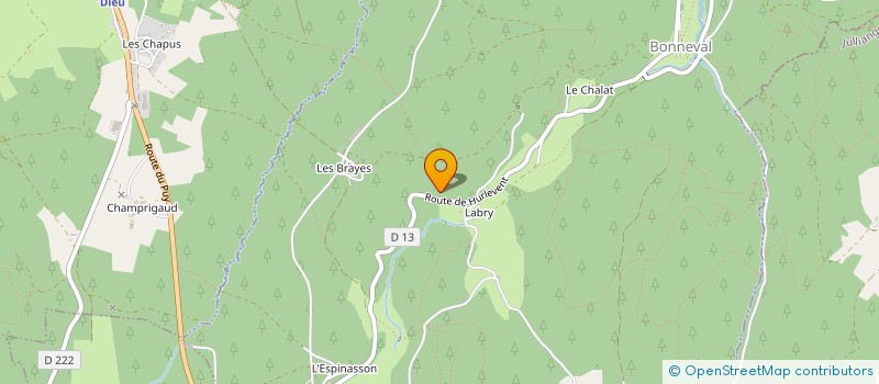 localisation de l'entreprise PASSE A TON VOISIN  CISTRIERES