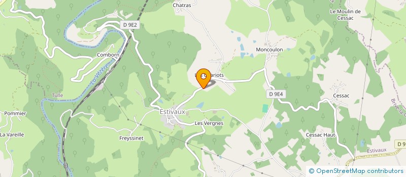 localisation de l'entreprise PASSE COMPOSE  ESTIVAUX