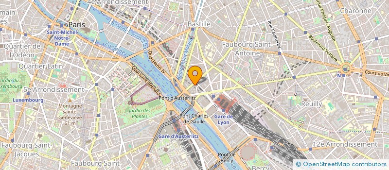 localisation de l'entreprise PASSE CROUTE  PARIS