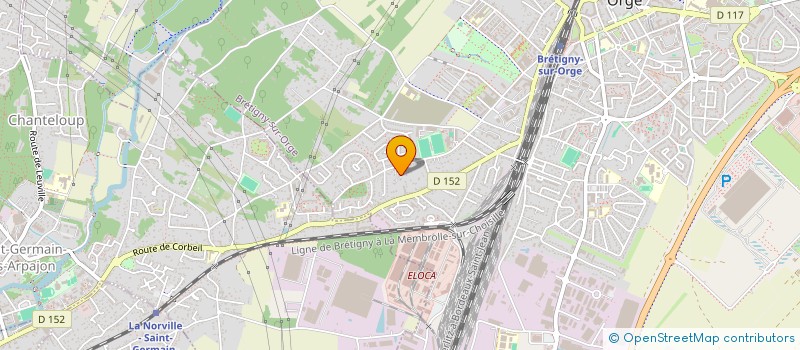 localisation de l'entreprise PASSE DE à BRETIGNY-SUR-ORGE