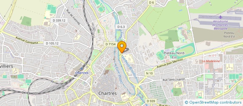 localisation de l'entreprise PASSE ET REPASSE à CHARTRES