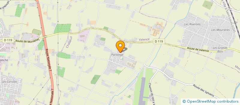 localisation de l'entreprise PASSE MOUSIKE à CHABEUIL