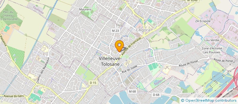 localisation de l'entreprise PASSE-PORTS PYRENEENS à VILLENEUVE-TOLOSANE