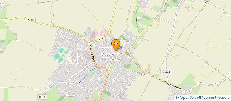localisation de l'entreprise PASSE PRESENT BATIMENT SARL à DOUVRES-LA-DELIVRANDE